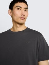 Tricou cu logo  mic - Gri_1245577