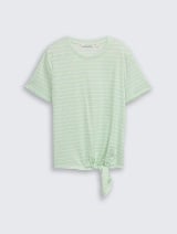 Tricou cu nod decorativ - Model/Mai multe culori_637684