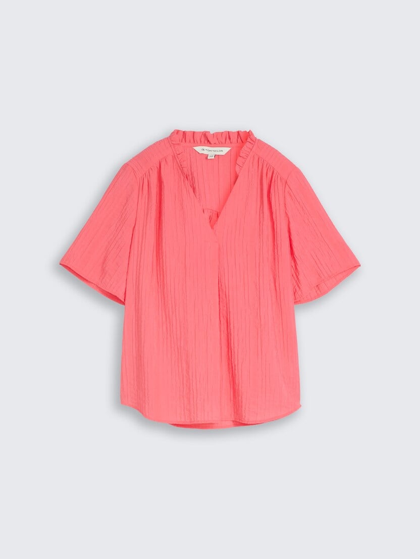 Bluza s naborima - Ružičasta_5562522