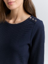 Haljina od žerseja - Plava_6324608