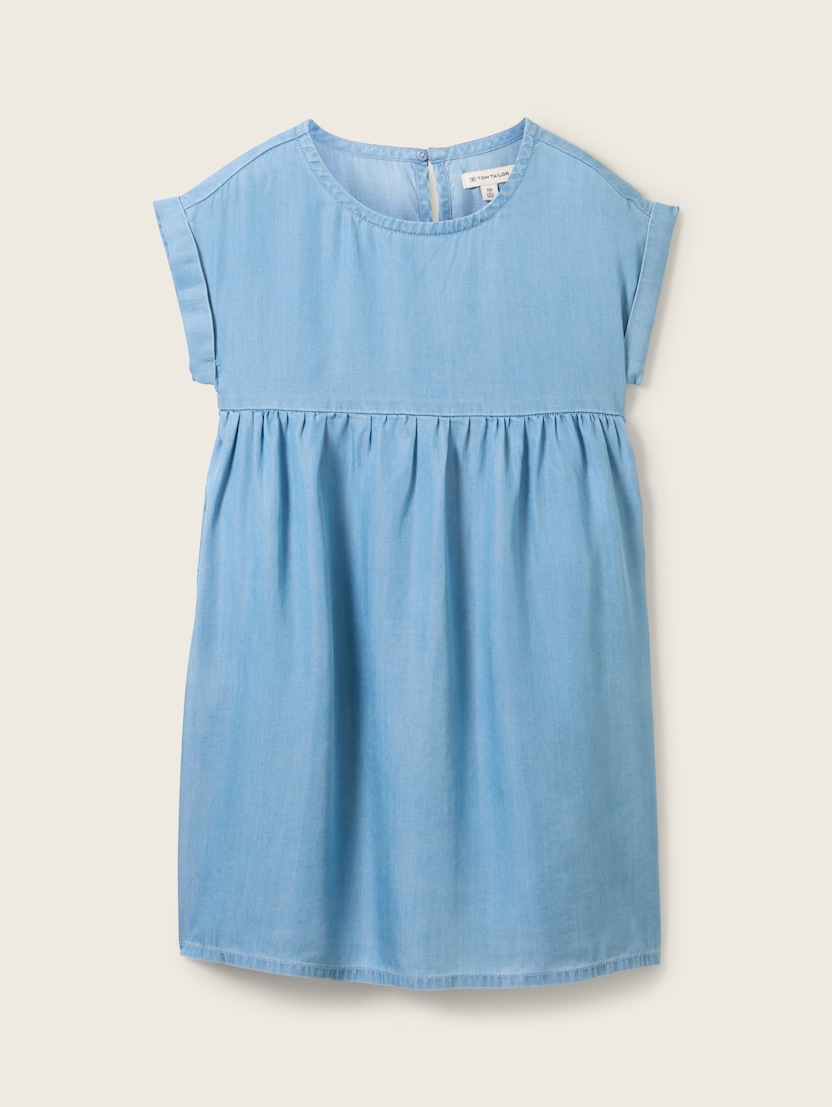 Tencel haljina - Plava-1041970-10151-14