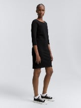 Strukirana haljina - Crna_1513242