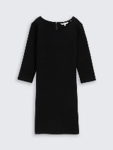 Strukirana haljina - Crna_1513242