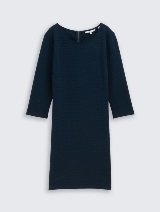 Rochie structurată - Albastru_554982