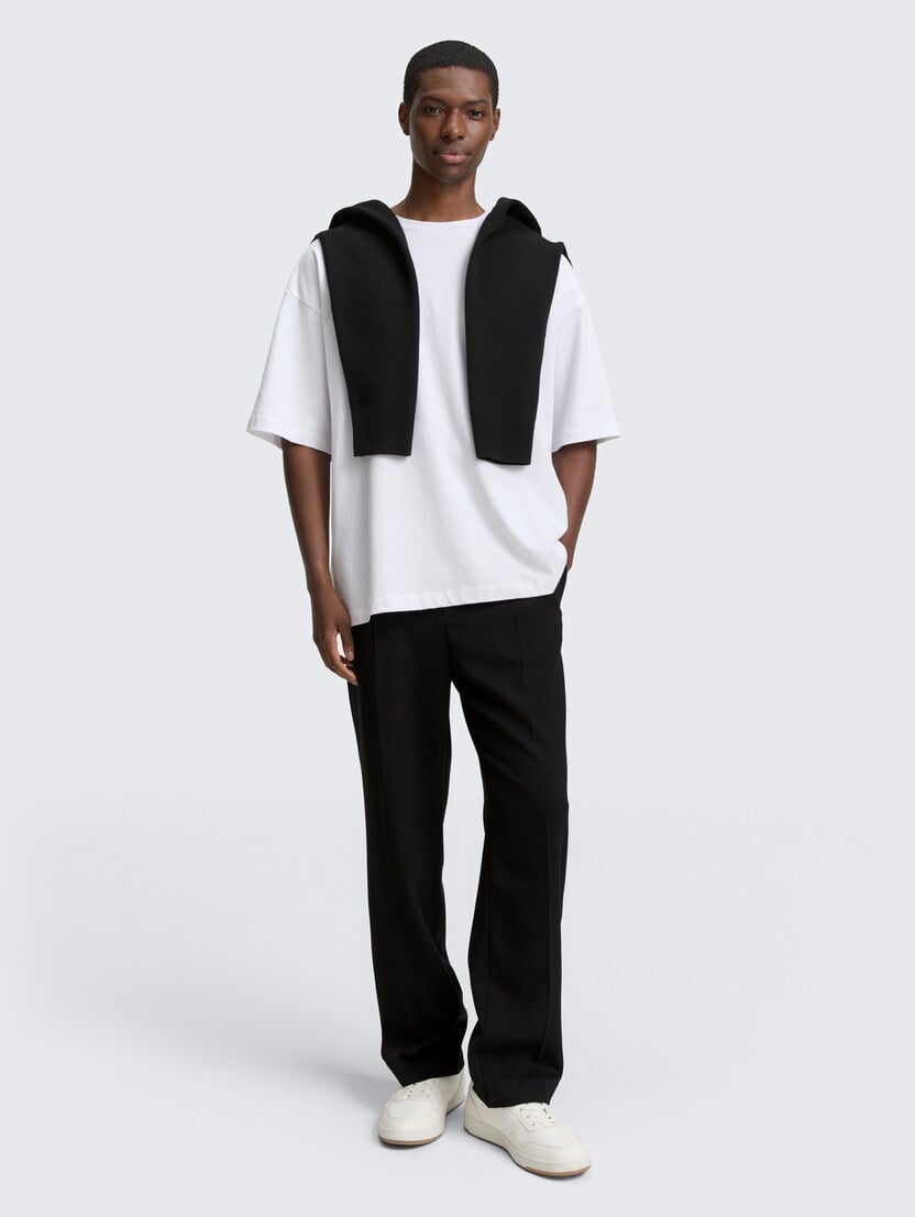 Široke pantalone - Crna_4919079