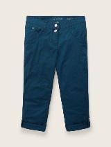Ohlapne hlače do kolen - Modra_1555056