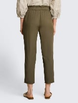 Pantaloni cu croială lejeră - Verde_3278761