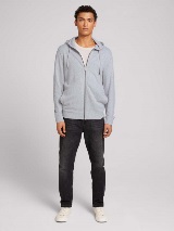 Široke traper hlače - Crna_9517751