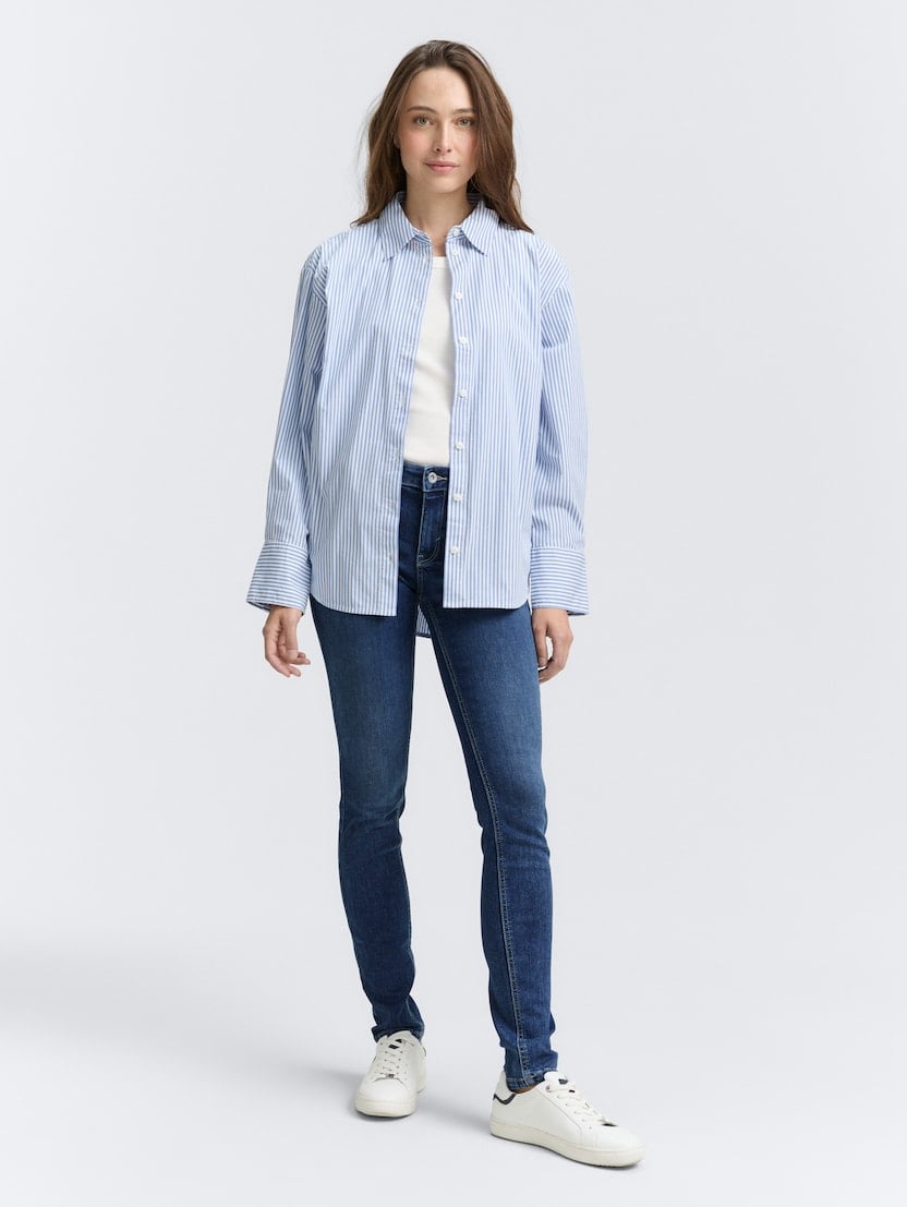  Oprijete kavbojke Lucie - Modra-1047848-10281