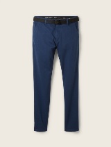 Pantaloni chino slim de călătorie - Albastru_3440060
