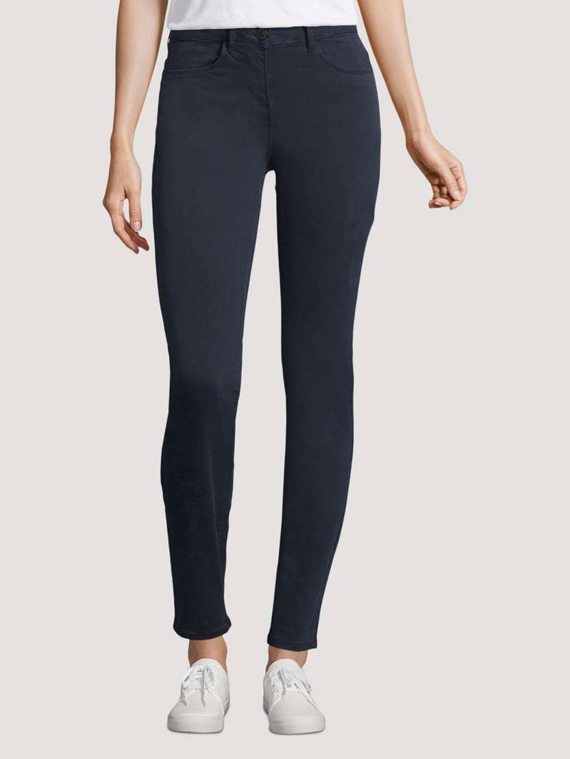 Pantaloni slim Alexa - Albastru_2483798