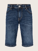 Klasične uske kratke traper hlače Josh sa zavrnutim nogavicama - Plava_4079122
