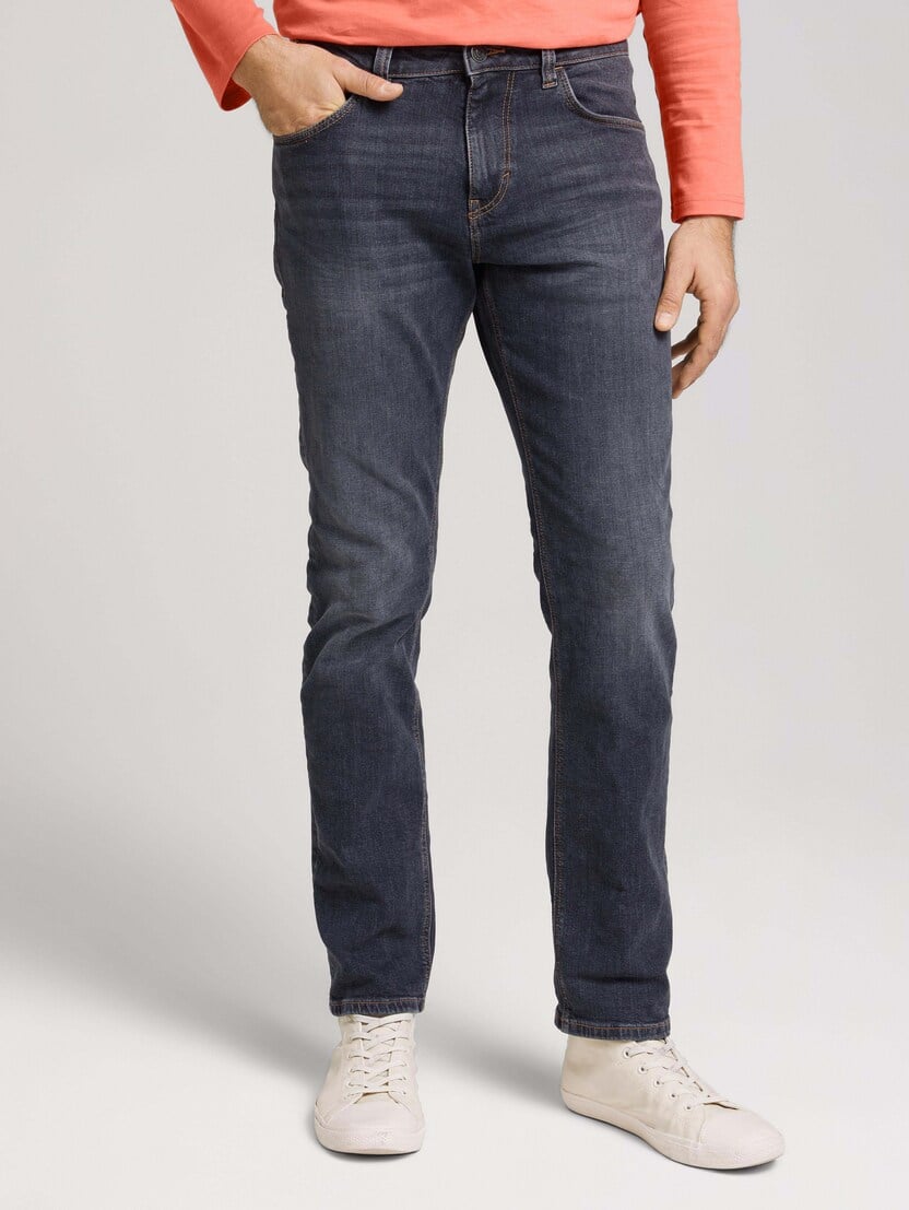  Ozke raztegljive kavbojke Josh z organskim bombažem - Siva-1029760-10212