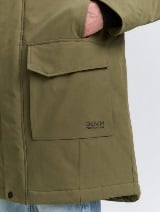 Jachetă parka cu glugă - Verde_7379682