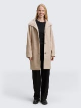 Kaput s povišenim ovratnikom - Bež_9115932