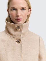 Kaput s povišenim ovratnikom - Bež_9115932