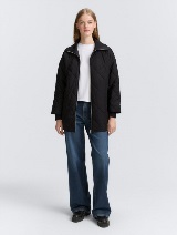 Kaput sa stojećom kragnom - Crna_3641297