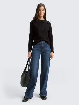 Pulover tricotat - Negru_4633538