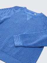 Pleteni pulover - Plava_1142366