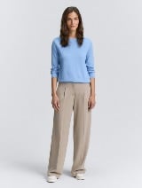 Pleteni pulover - Plava_9666304