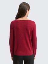 Pleteni džemper - Crvena_8369