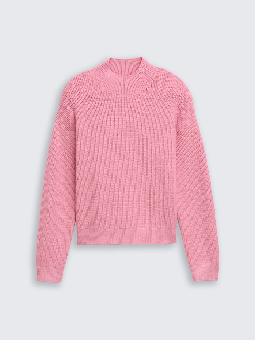Pleteni pulover - Ružičasta-1048821-37108-14