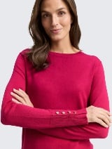 Pleteni pulover - Ružičasta_6338701