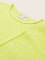 Pleten pulover - Rumena_785354