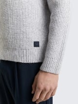 Pulover tricotat - Gri_6750102