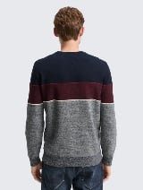 Šareni pleteni džemper - Uzorak/višebojna_7062263