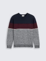 Šareni pleteni džemper - Uzorak/višebojna_7062263