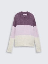 Šareni pleteni pulover - Uzorak/višebojna_994807