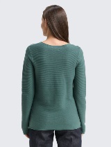 Pleteni džemper - Zelena_531343