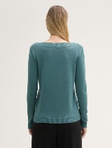 Pleten pulover - Zelena_7596529