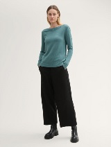 Pleten pulover - Zelena_7596529