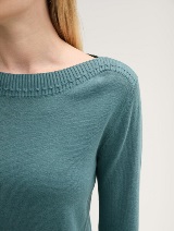 Pleten pulover - Zelena_7596529