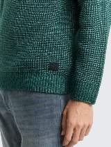 Pulover tricotat - Verde_9968120