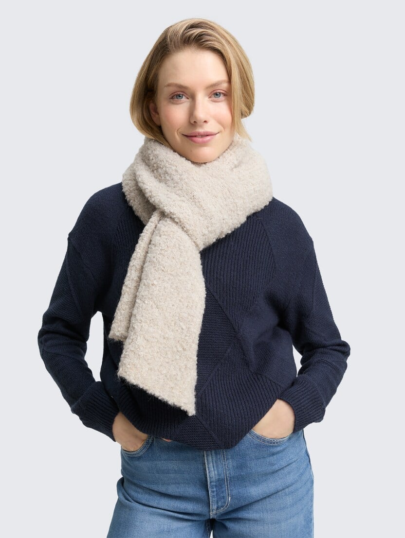  Pleten šal - Bež-1048653-36844