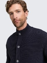 Pletena vesta - Plava_797481