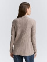 Pleteni kardigan - Smeđa_4063647