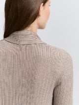 Pleteni kardigan - Smeđa_4063647