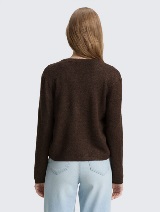 Pleteni kardigan - Smeđa_8040059