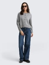 Pletena vesta - Siva_3722334