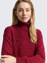 Pletena haljina - Crvena_8839077