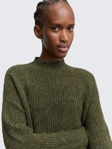 Pletena haljina - Zelena_1064589