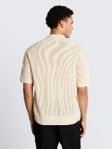 Pletena polo majica - Bijela_9756642