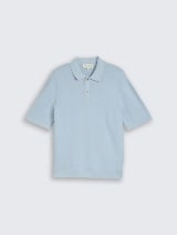 Pleteni polo - Plava_708586