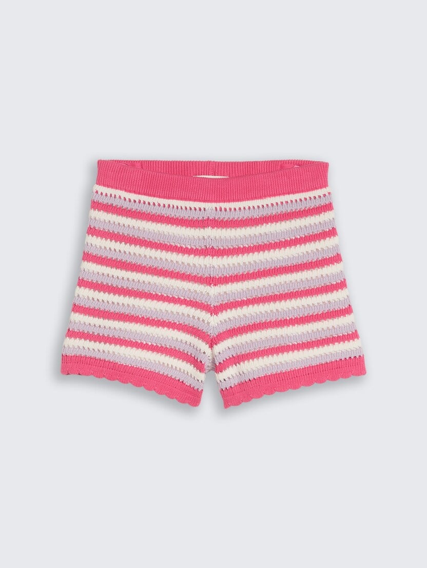 Pletene kratke pantalone - Uzorak-višebojna-1051052-40316-15