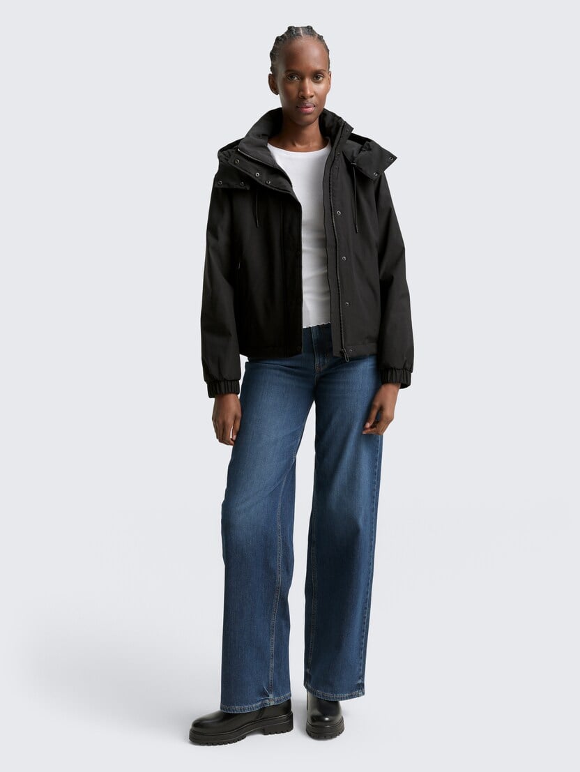 Jachetă căptuşită - Negru_2212920