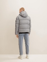 Podložena zimska jakna - Siva_2863976